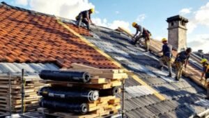 renovatie van een dakconstructie
